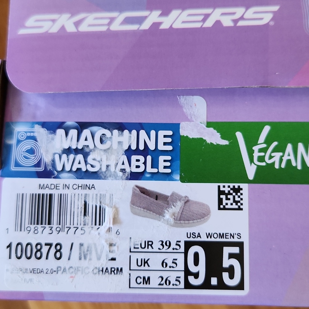 Skechers Pacific Charm 2.0 Knot  Slip-Ons Shoes Size 9.5 M NIB NWT - so Cute! - Picture 5 of 8